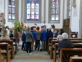 Familiengottesdienst zum Erntedankfest (Foto: Karl-Franz Thiede)